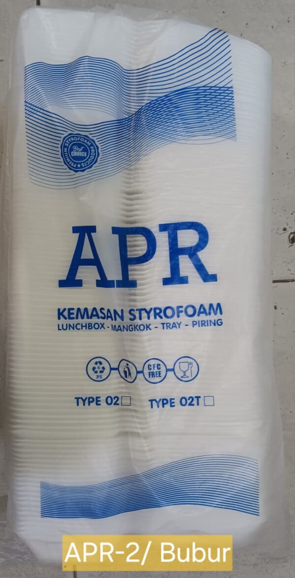 Styrofoam Bubur